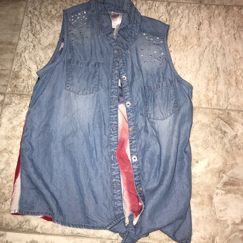 Justice tank top